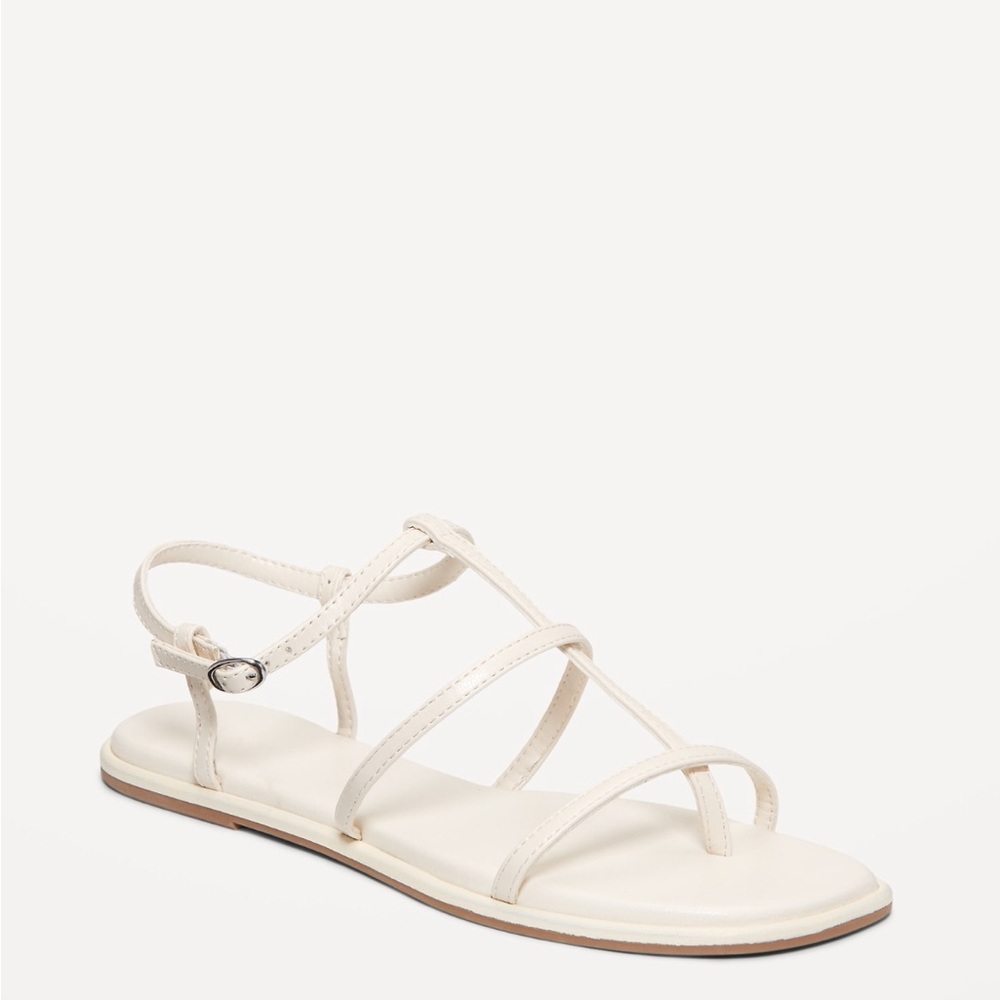Old Navy Cream Strappy Sandals